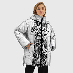 Куртка зимняя женская Deftones, цвет: 3D-черный — фото 2