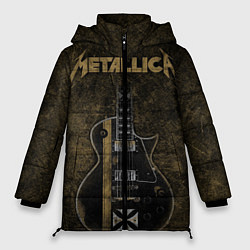 Куртка зимняя женская Metallica, цвет: 3D-красный