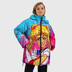 Куртка зимняя женская СЕЙЛОР МУН, цвет: 3D-красный — фото 2