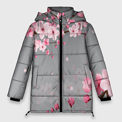 Куртка зимняя женская САКУРА, цвет: 3D-черный