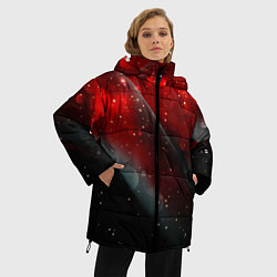 Куртка зимняя женская Red & Black, цвет: 3D-красный — фото 2