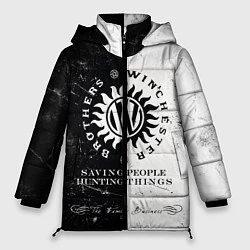 Куртка зимняя женская Winchester Brothers, цвет: 3D-черный