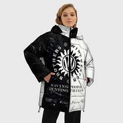 Куртка зимняя женская Winchester Brothers, цвет: 3D-черный — фото 2