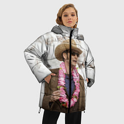 Куртка зимняя женская FUNNY DOCTOR, цвет: 3D-красный — фото 2