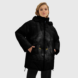 Куртка зимняя женская Пантера, цвет: 3D-черный — фото 2