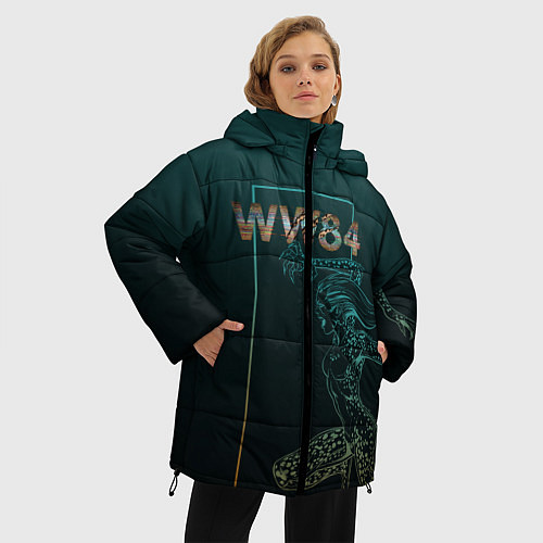 Женская зимняя куртка WW 84 / 3D-Красный – фото 3