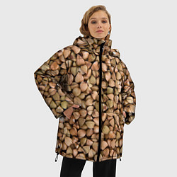 Куртка зимняя женская Гречка Греча, цвет: 3D-светло-серый — фото 2