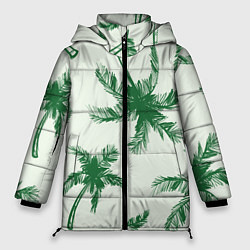 Женская зимняя куртка Пальмовый рай