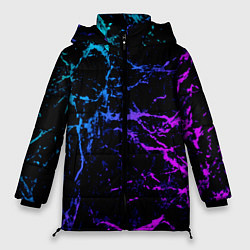 Куртка зимняя женская МРАМОР NEON, цвет: 3D-черный