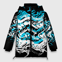 Куртка зимняя женская Blue Combo, цвет: 3D-черный