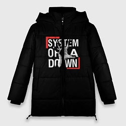 Куртка зимняя женская System of a Down, цвет: 3D-черный