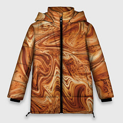 Куртка зимняя женская Капучино, цвет: 3D-черный