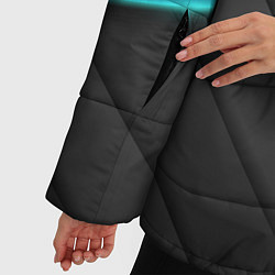 Куртка зимняя женская Liverpool FC, цвет: 3D-черный — фото 2
