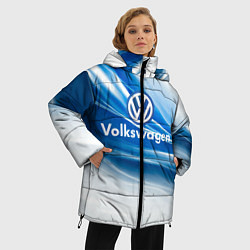 Куртка зимняя женская Volkswagen, цвет: 3D-красный — фото 2