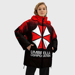 Куртка зимняя женская UMBRELLA CORP, цвет: 3D-светло-серый — фото 2