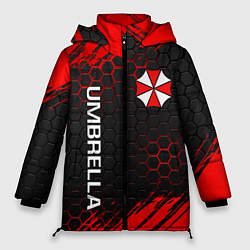 Куртка зимняя женская UMBRELLA CORP, цвет: 3D-красный