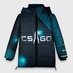 Куртка зимняя женская CS:GO Vintage, цвет: 3D-черный