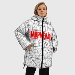 Куртка зимняя женская МАРМЕЛАД пародия Oko, цвет: 3D-черный — фото 2