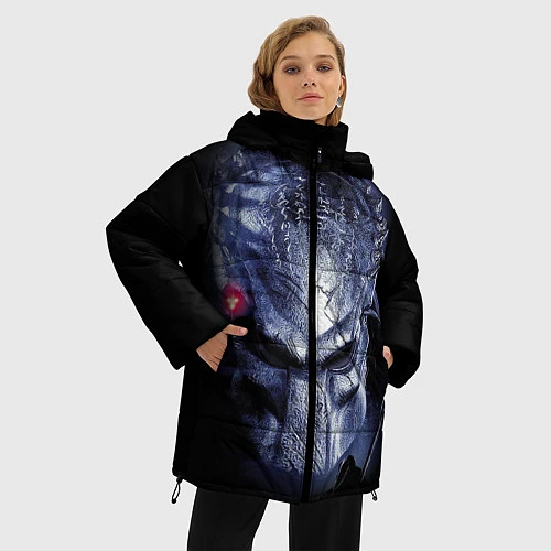 Женская зимняя куртка PREDATOR / 3D-Красный – фото 3