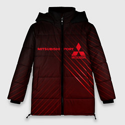 Куртка зимняя женская MITSUBISHI, цвет: 3D-черный