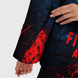 Куртка зимняя женская Five Nights At Freddys, цвет: 3D-светло-серый — фото 2