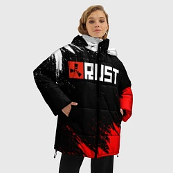 Куртка зимняя женская RUST, цвет: 3D-черный — фото 2