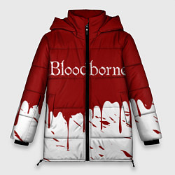 Куртка зимняя женская Bloodborne, цвет: 3D-черный