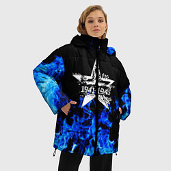 Куртка зимняя женская 9 МАЯ, цвет: 3D-черный — фото 2