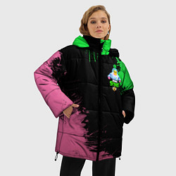 Куртка зимняя женская BRAWL STARS SPROUT, цвет: 3D-черный — фото 2
