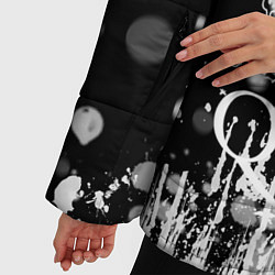 Куртка зимняя женская QUEEN, цвет: 3D-черный — фото 2