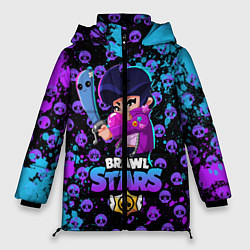 Куртка зимняя женская Brawl Stars BIBI, цвет: 3D-черный