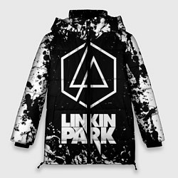 Куртка зимняя женская LINKIN PARK 2, цвет: 3D-черный