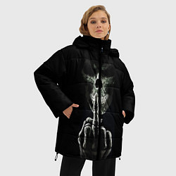 Куртка зимняя женская Finger, цвет: 3D-черный — фото 2