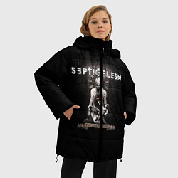 Куртка зимняя женская Septicflesh, цвет: 3D-черный — фото 2