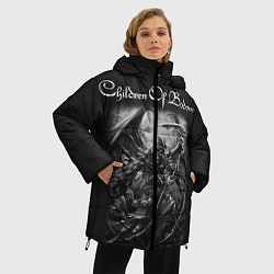 Куртка зимняя женская Children of Bodom 16, цвет: 3D-черный — фото 2