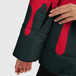 Куртка зимняя женская Chicago Bulls, цвет: 3D-красный — фото 2