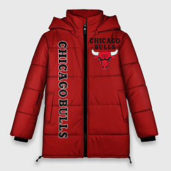 Куртка зимняя женская CHICAGO BULLS, цвет: 3D-светло-серый