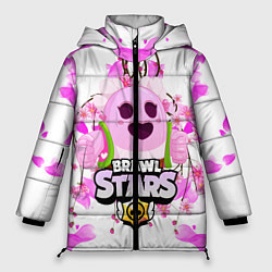 Куртка зимняя женская Sakura Spike Brawl Stars, цвет: 3D-черный