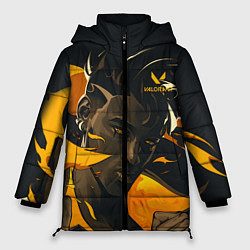 Куртка зимняя женская VALORANT PHOENIX, цвет: 3D-черный
