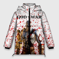 Куртка зимняя женская GOD OF WAR, цвет: 3D-черный