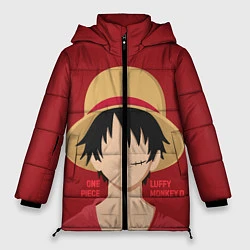 Куртка зимняя женская Luffy, цвет: 3D-красный