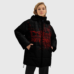 Куртка зимняя женская Children of Bodom 34, цвет: 3D-светло-серый — фото 2