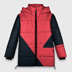 Куртка зимняя женская VALORANT, цвет: 3D-черный