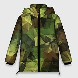 Куртка зимняя женская МИЛИТАРИ, цвет: 3D-светло-серый
