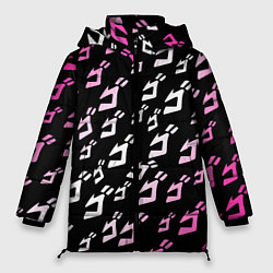 Куртка зимняя женская JOJOS BIZARRE ADVENTURE, цвет: 3D-светло-серый