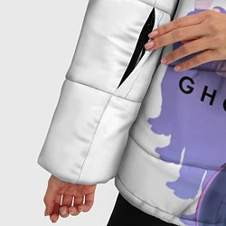 Куртка зимняя женская Ghost in the Shell Section 9, цвет: 3D-красный — фото 2
