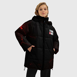 Куртка зимняя женская La Casa de Papel Z, цвет: 3D-черный — фото 2