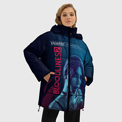 Куртка зимняя женская Bloodlines 2, цвет: 3D-красный — фото 2