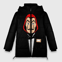 Куртка зимняя женская Бумажный Дом, цвет: 3D-черный
