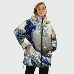 Куртка зимняя женская ЯПОНСКАЯ КАРТИНА, цвет: 3D-черный — фото 2